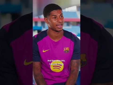 Rashford takes us through his pre-match routine 🍳🚿 #fcbarcelona #rashford #elclasico