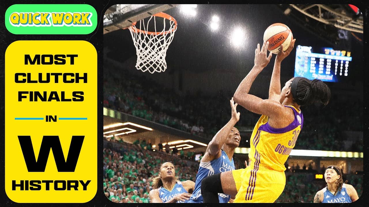 The star-studded 2016 WNBA Finals was just as clutch as it was controversial | Quick Work