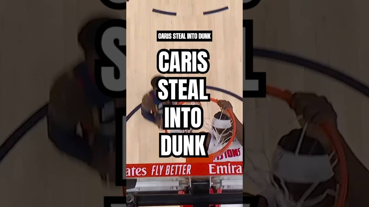Defense to offense 😤 #pistons #nba #carislevert