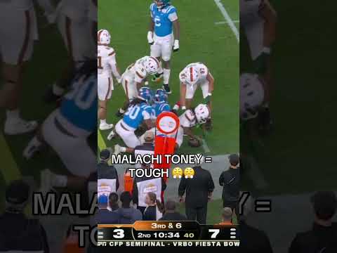 Malachi Toney earned this first down 🔥