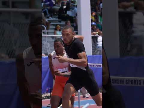 13.07 World lead for Jamal Britt at Miramar Invitational 👀🔥