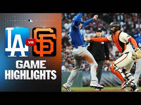 Dodgers vs. Giants Game Highlights (4/22/26) | MLB Highlights