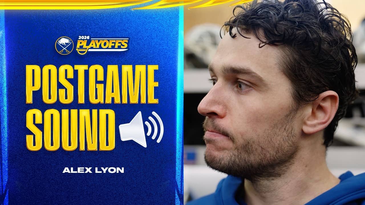 "This Is All Part Of It" | Alex Lyon After Game 5 Loss To Bruins | Buffalo Sabres Playoffs