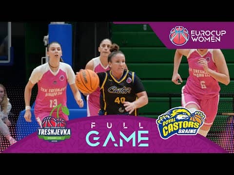LIVE - WBC Tresnjevka Dinamo LTD v Castors Braine | EuroCup Women 2025-26 | Regular Season