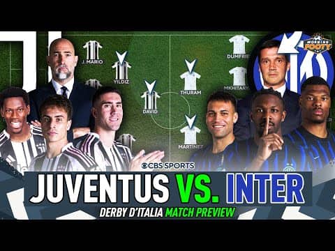 Juventus vs. Inter MATCH PREVIEW 🔥 | Derby d'Italia PREDICTIONS 🔍 | David x Yıldız 🤯 | Morning Footy