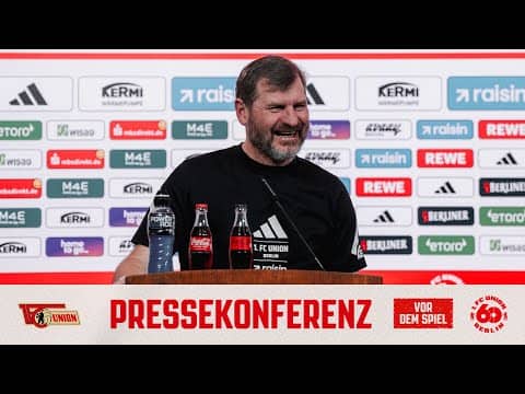 "Wir sind sehr gut eingestellt" | Pressekonferenz vor Mainz | 1. FC Union Berlin