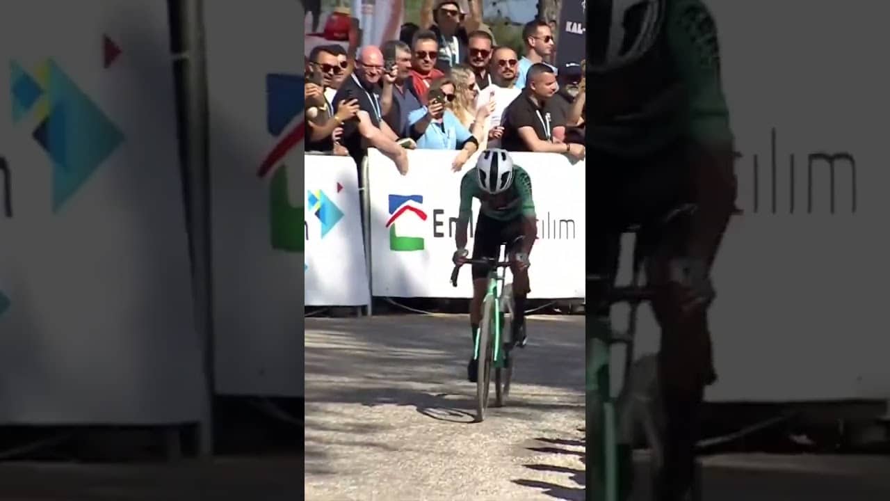 A fantastic effort 🔥Ivan Sosa wins Stage 3 of the Tour of Türkiye! 👏