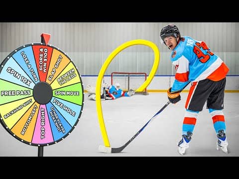 Insane $1000 Spin Wheel Hockey Challenge