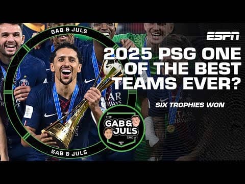 ‘INCREDIBLE YEAR!' Is Luis Enrique’s PSG one of the greatest teams of all time?  🤔 | ESPN FC