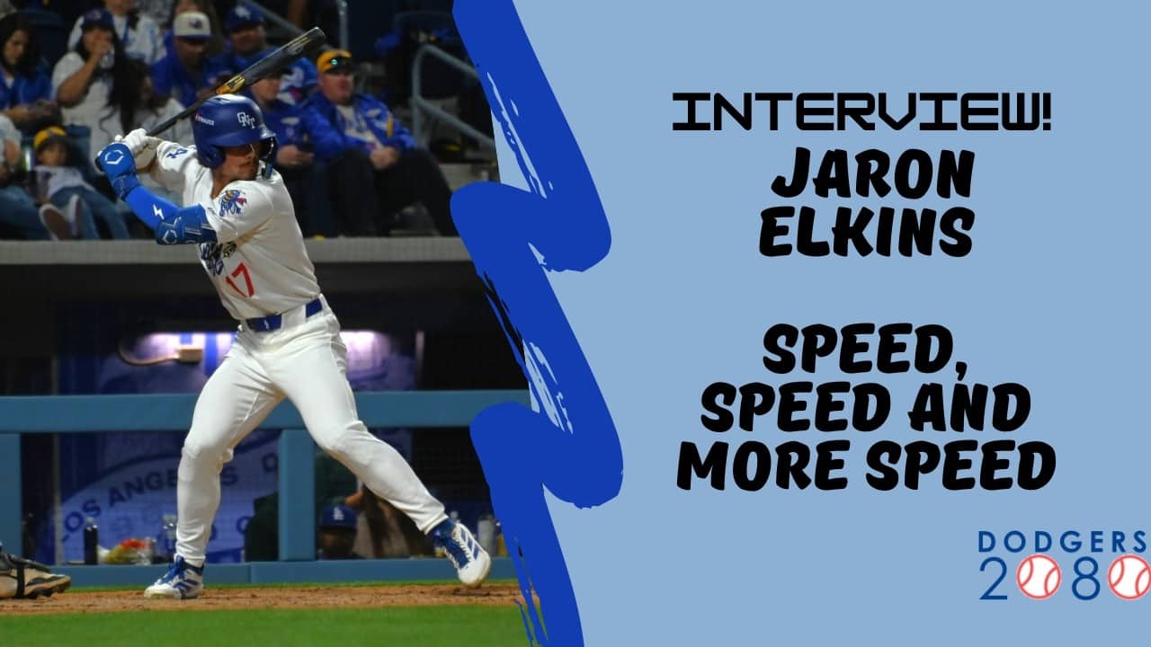 Jaron Elkins: From Football Star to Dodgers Outfield Phenom