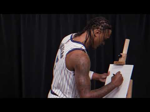 PAOLO BANCHERO DRAWS THE MILWAUKEE BUCKS LOGO! | THE JOY OF DRAWING