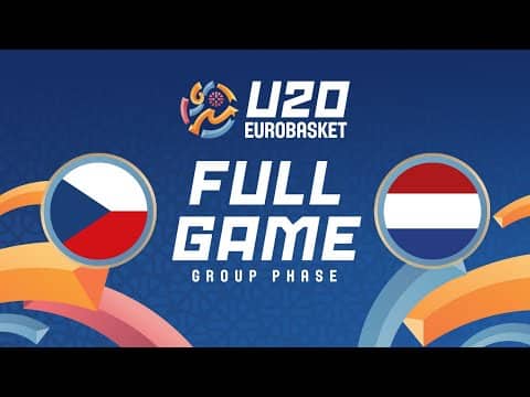 Group Phase | Czechia v Netherlands | Full Basketball Game | FIBA U20 Women's EuroBasket 2025