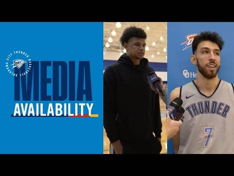 Shootaround Media with Chet + One on One with Ousmane | December 10, 2025 | OKC Thunder