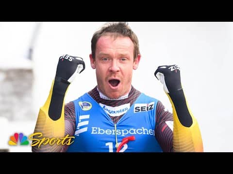 Felix Loch, Merle Fräbel shine in home Luge World Cup ahead of Milan Cortina Olympics | NBC Sports