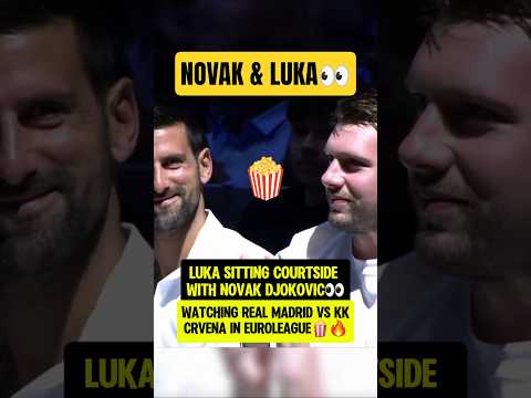 Luka Doncic got a standing ovation🙌