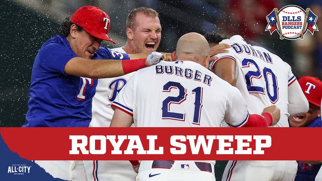 Texas Rangers Sweep Royals To Pull Off Winning Homestand | DLLS Rangers Podcast