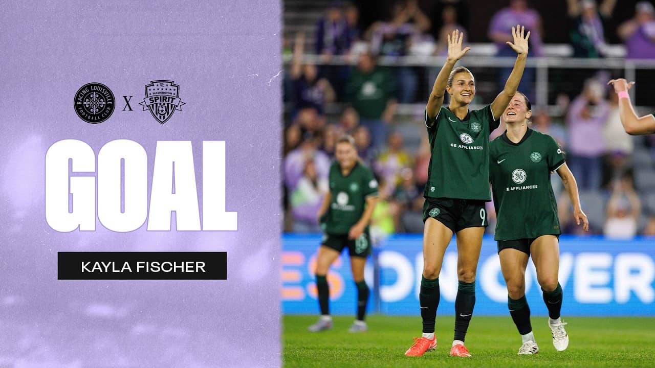 Goal: Kayla Fischer puts Racing ahead from distance
