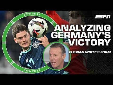 REACTION to Switzerland vs. Germany 👏 'Florian Wirtz was MAN OF THE MATCH!' - Klinsmann | ESPN FC