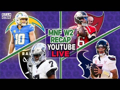 The QUINTESSENTIAL Baker Mayfield Comeback + Chargers Outclass Raiders | Monday Night Football Recap