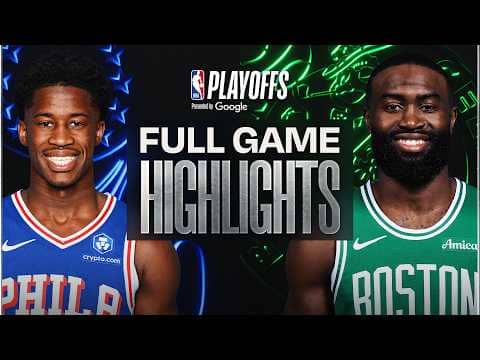 #7 76ERS at #2 CELTICS | FULL GAME 2 HIGHLIGHTS | April 21, 2026
