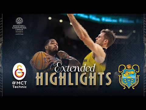 Galatasaray MCT v La Laguna Tenerife | Quarter-Finals | Full Game Highlights | #BasketballCL 2025-26