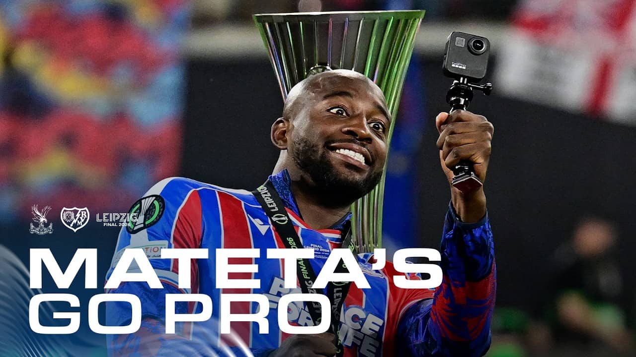 360 VIEW 👀 Mateta’s Post-match Celebrations 🏆🎉