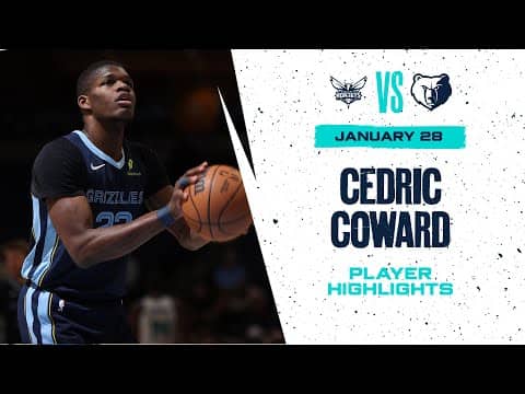 Cedric Coward Highlights vs. Charlotte Hornets