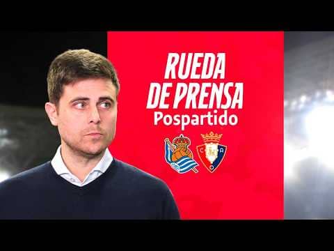 Rueda de prensa de Alessio Lisci pospartido Real Sociedad-Osasuna | Club Atlético Osasuna