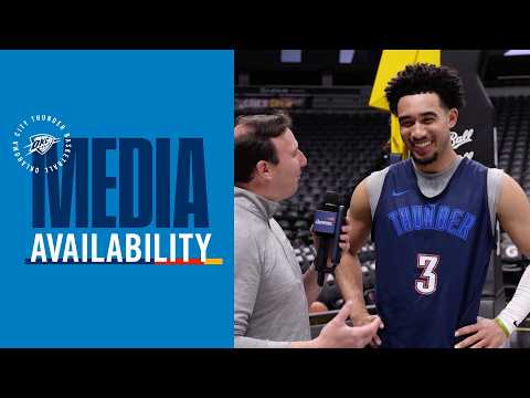 Shootaround Media Availability and One on One with Jared McCain | April 10, 2026 | OKC Thunder