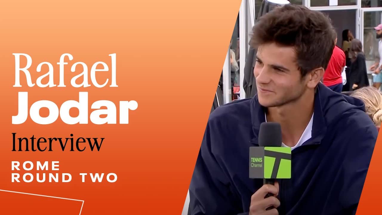 Rafa Jodar reveals he gave up football for tennis, but he's still got impressive moves 👟 | 2026 Rome