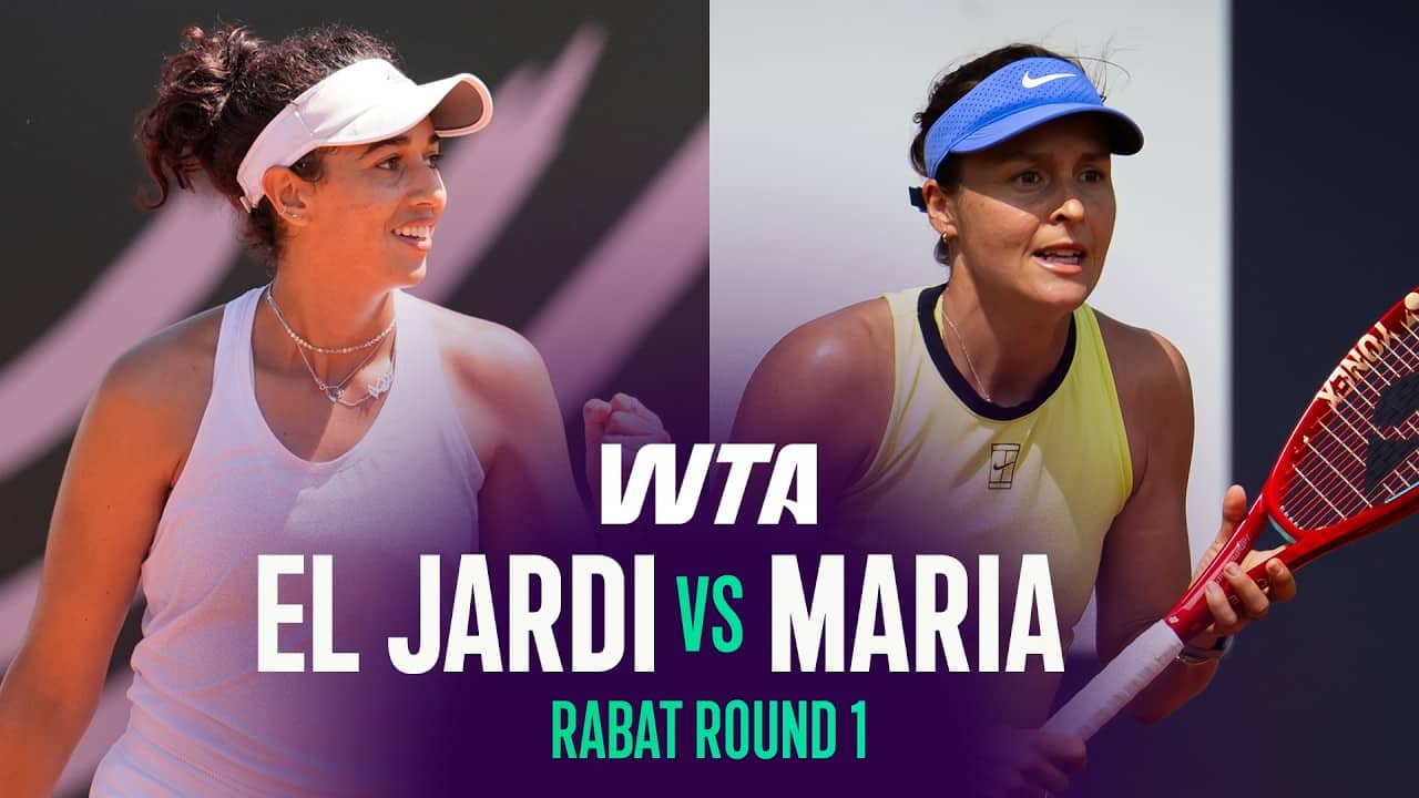 Diae El Jardi vs. Tatjana Maria | 2026 Rabat Round 1 | WTA Match Highlights