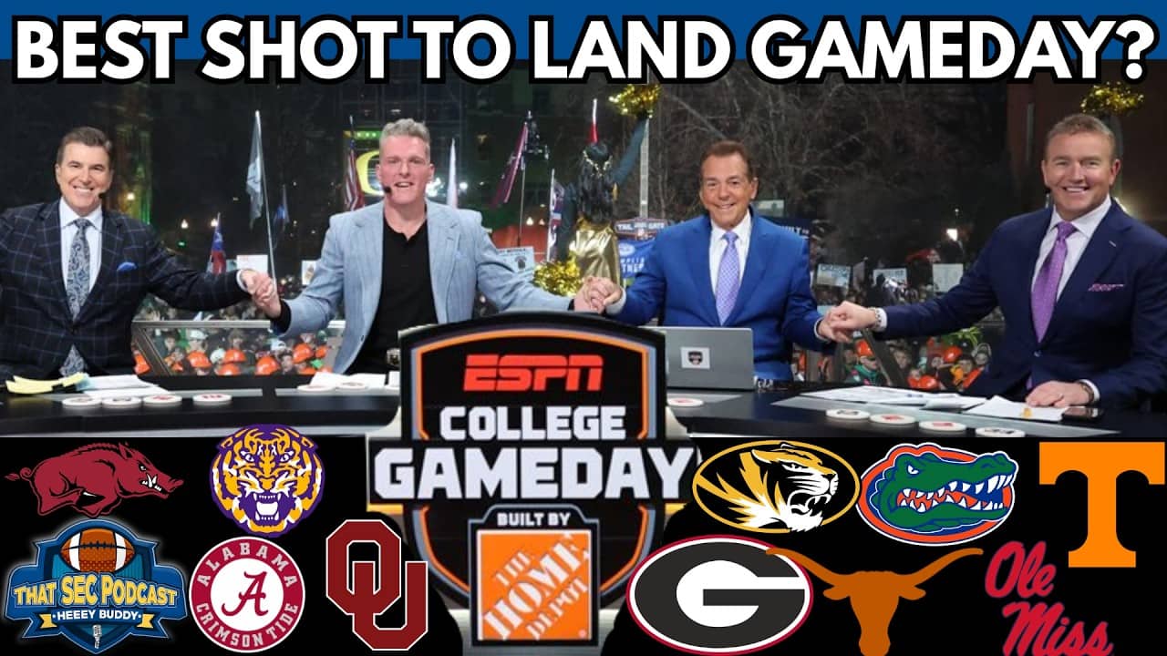 Each SEC Team's Best Shot to Host College GameDay in 2026