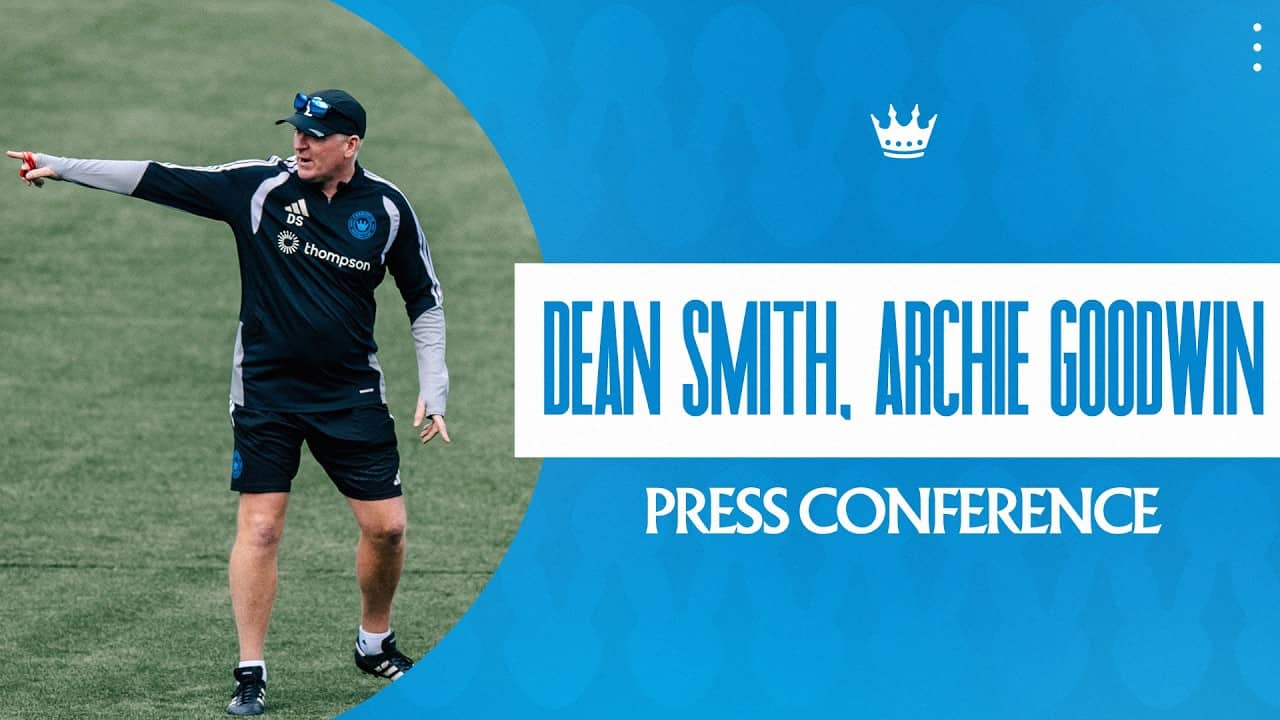 We Keep Pushing | Dean Smith, Archie Goodwin Press Conference
