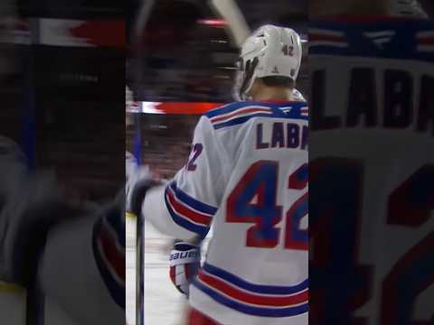 NOAH LABA’S FIRST NHL GOAL #nyr #firstgoal #nhl #hockey #goal #noahlaba