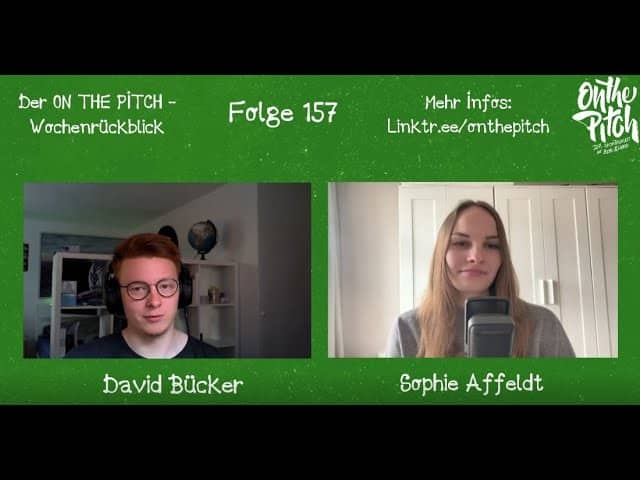 Sport-Wochenrückblick #157 - Sport-News en masse mit Sophie Affeldt und David Bücker