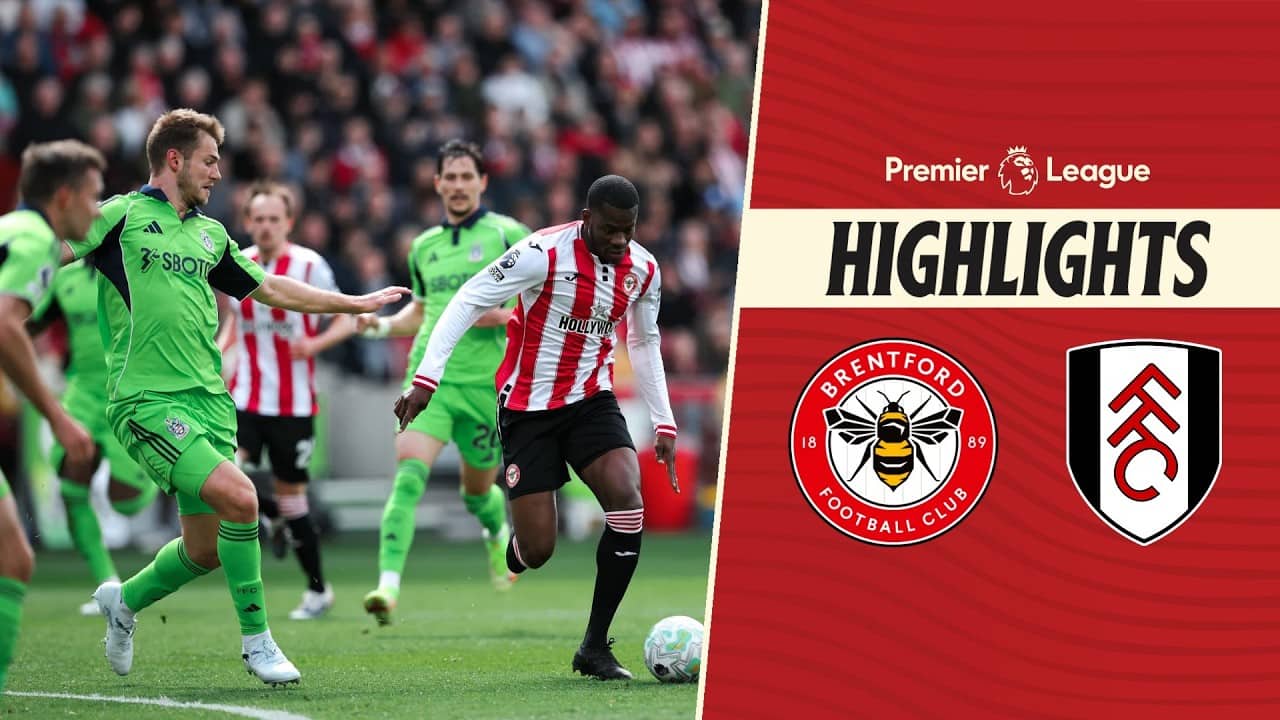 West London Derby Highlights | Brentford FC 0-0 Fulham FC | Premier League Highlights