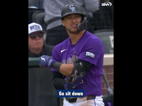 Keith Hernandez politely asks those that incorrectly challenge a strike three call to take a seat.