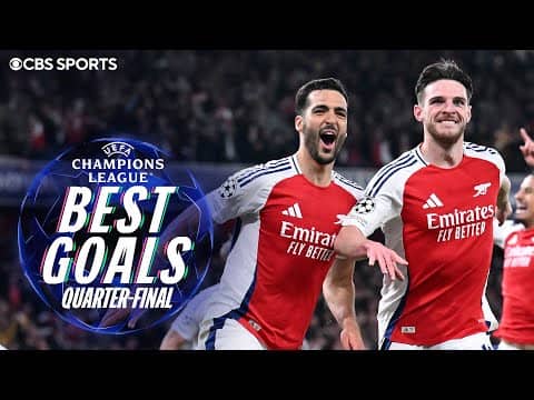 Declan Rice, Désiré Doué & MORE Champions League HIGHLIGHTS 🫨🌟 | Best Goals of the Quarter-final