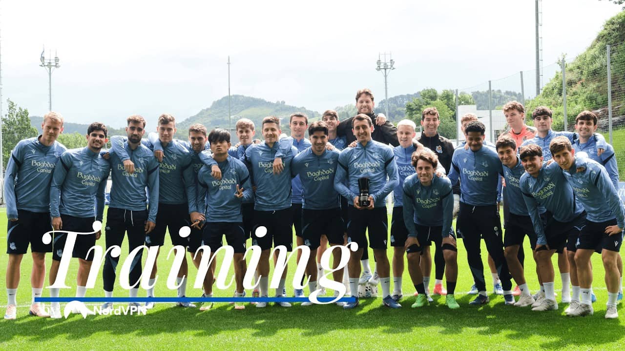 ENTRENAMIENTO | Preparados para la despedida | Real Sociedad