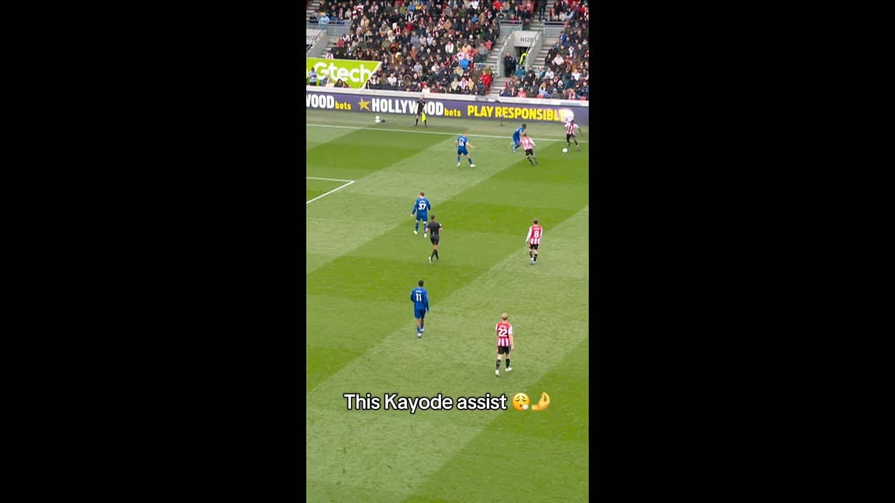 This Kayode assist 😮‍💨🤌