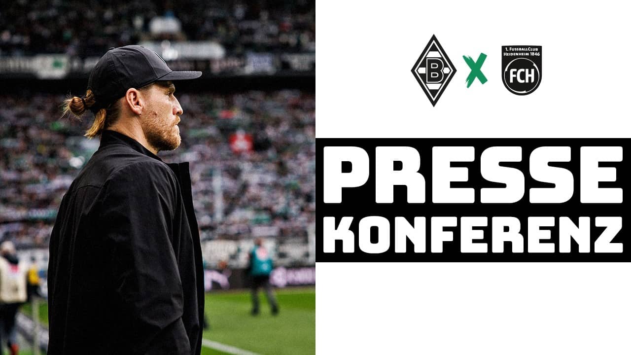"Müssen mit dem Punkt leben" | 🎙️ PK nach Borussia - 1. FC Heidenheim