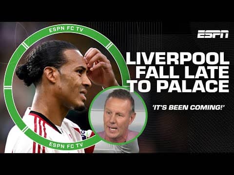REACTION to Crystal Palace vs. Liverpool 👀 'LIVERPOOL WERE A MESS!' - Don Hutchison | ESPN FC