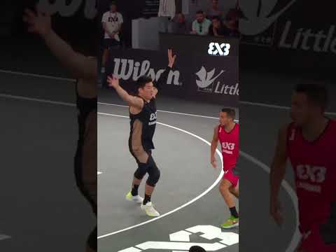 What do you even call this move? 😳 Via: FIBA3x3 #3x3basketball