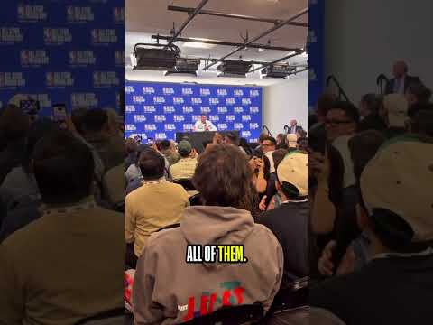 Boban crashed Luka’s presser 🤣