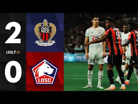 HIGHLIGHTS I Le LOSC s'incline à Nice (2-0) ❌