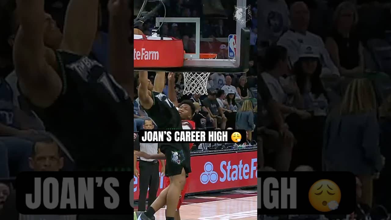 a career-high 24 points in his rookie season. he’s special.