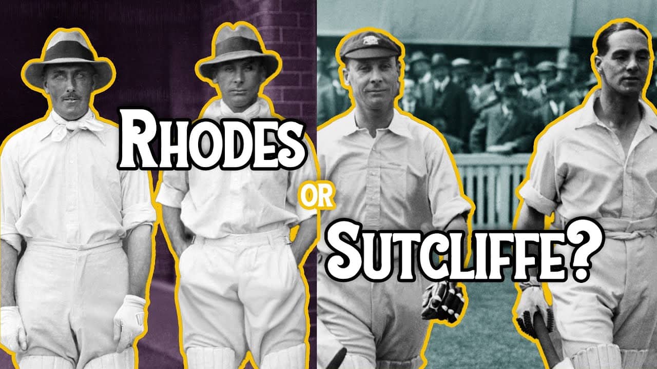 Who was Jack Hobbs' Greatest Opening Partner? #cricket #crickethistory