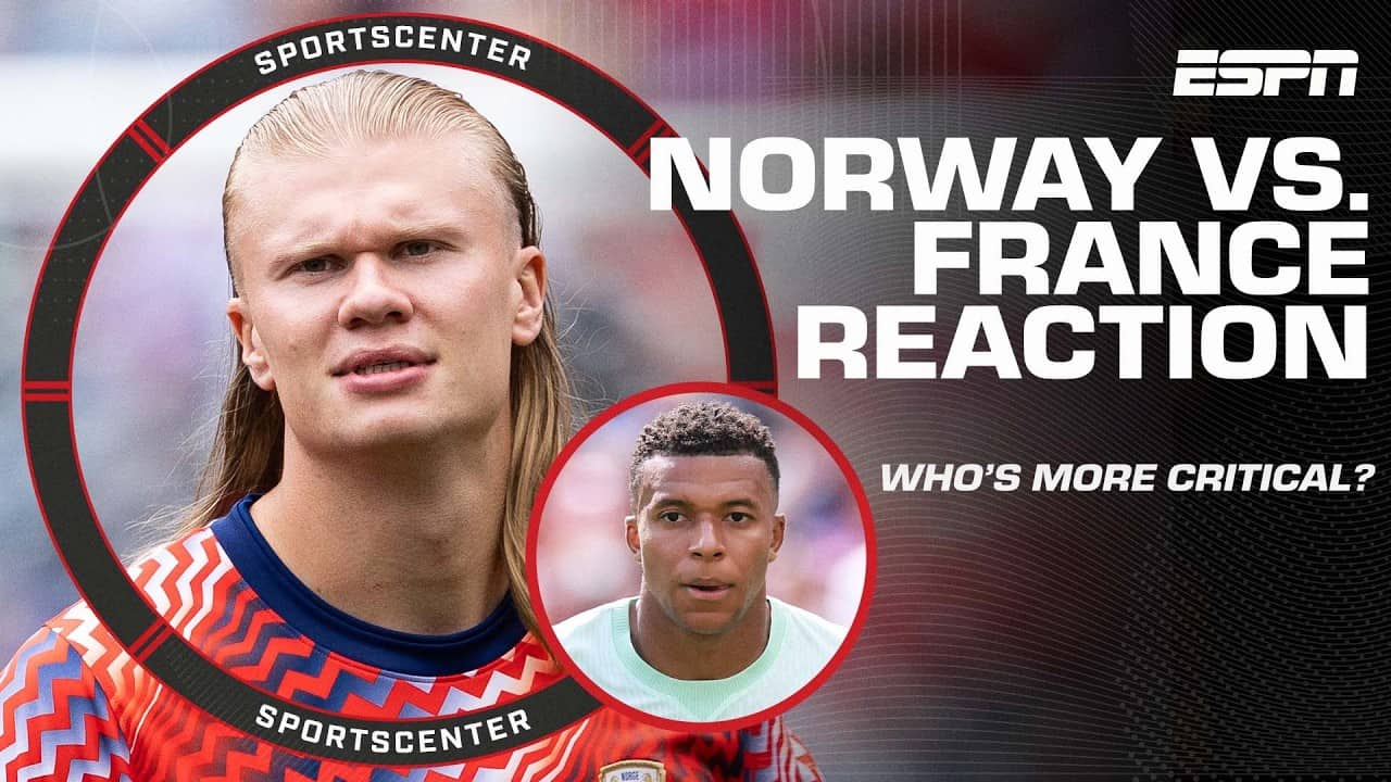 Which star is more critical to their team: Erling Haaland or Kylian Mbappe? | SportsCenter