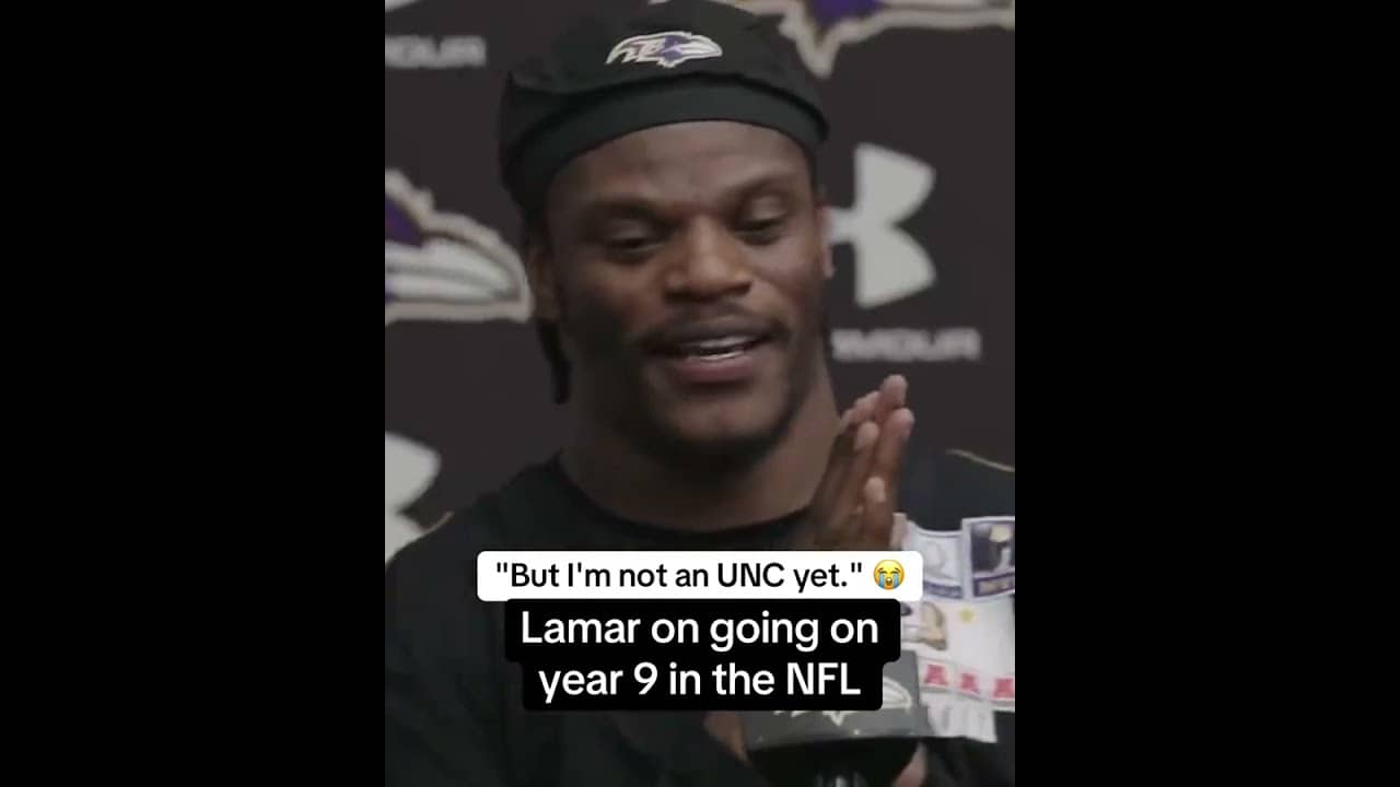 Lamar is not an unc yet🤣