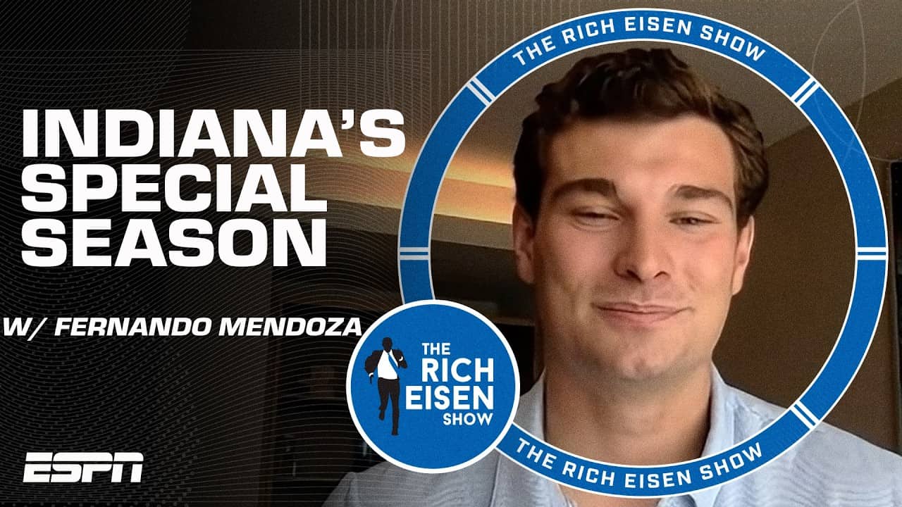 Fernando Mendoza describes when he knew Indiana's season would be SPECIAL 🏆 | The Rich Eisen Show
